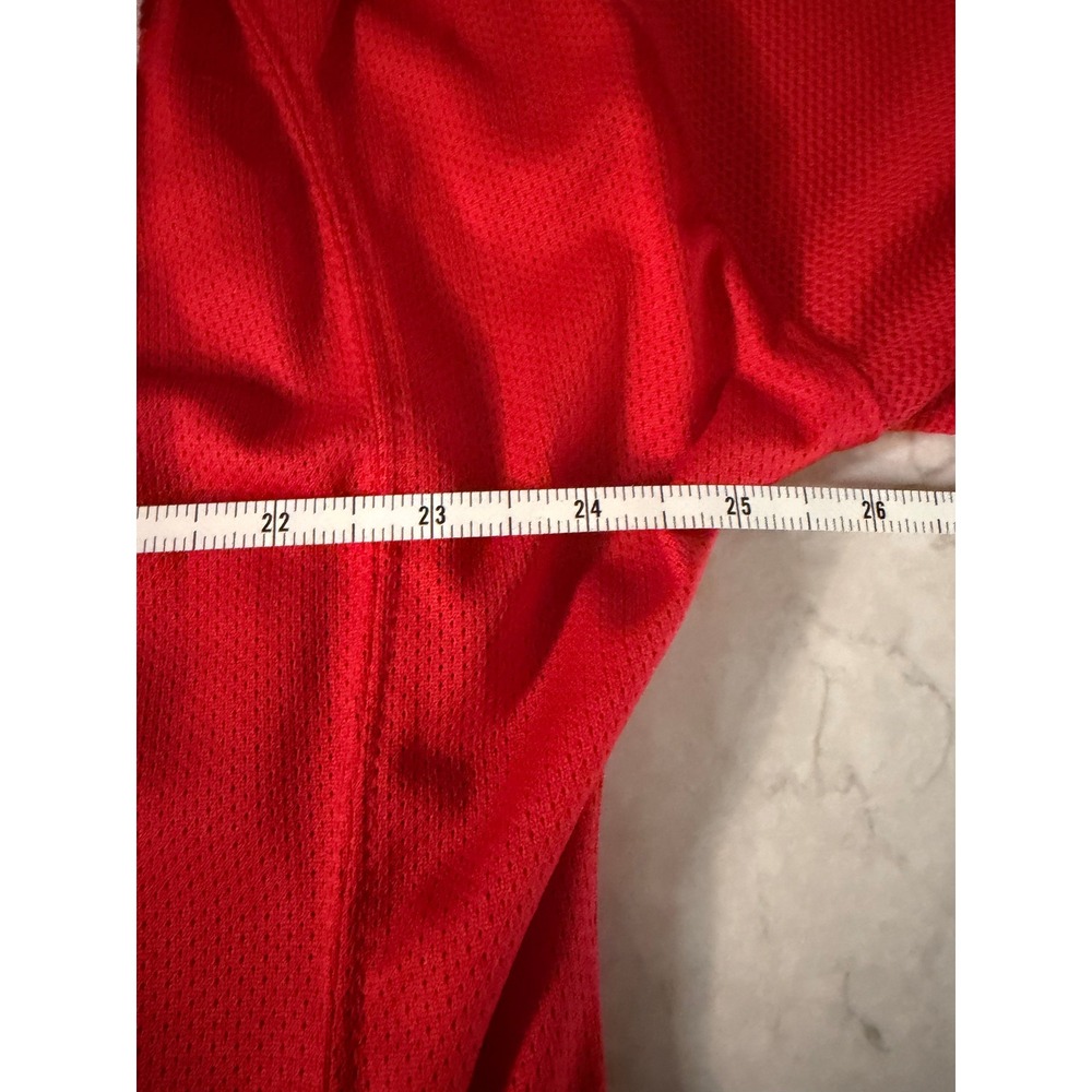 Reebok Detroit Red Wings NHL Jersey Mens Large Red Drummond 13 Captain C Hockey - Picture 5 of 8